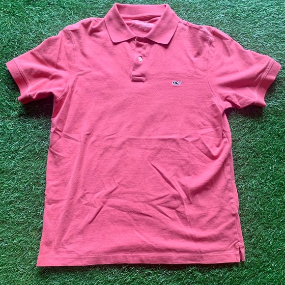 Vinyard Vines Men's XS Pink Polo Shirt - Picture 7 of 7